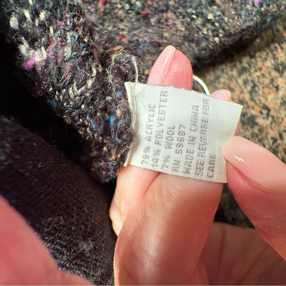 Curio, New York Brown and multicolor Textured Jacket - Picture 7 of 8